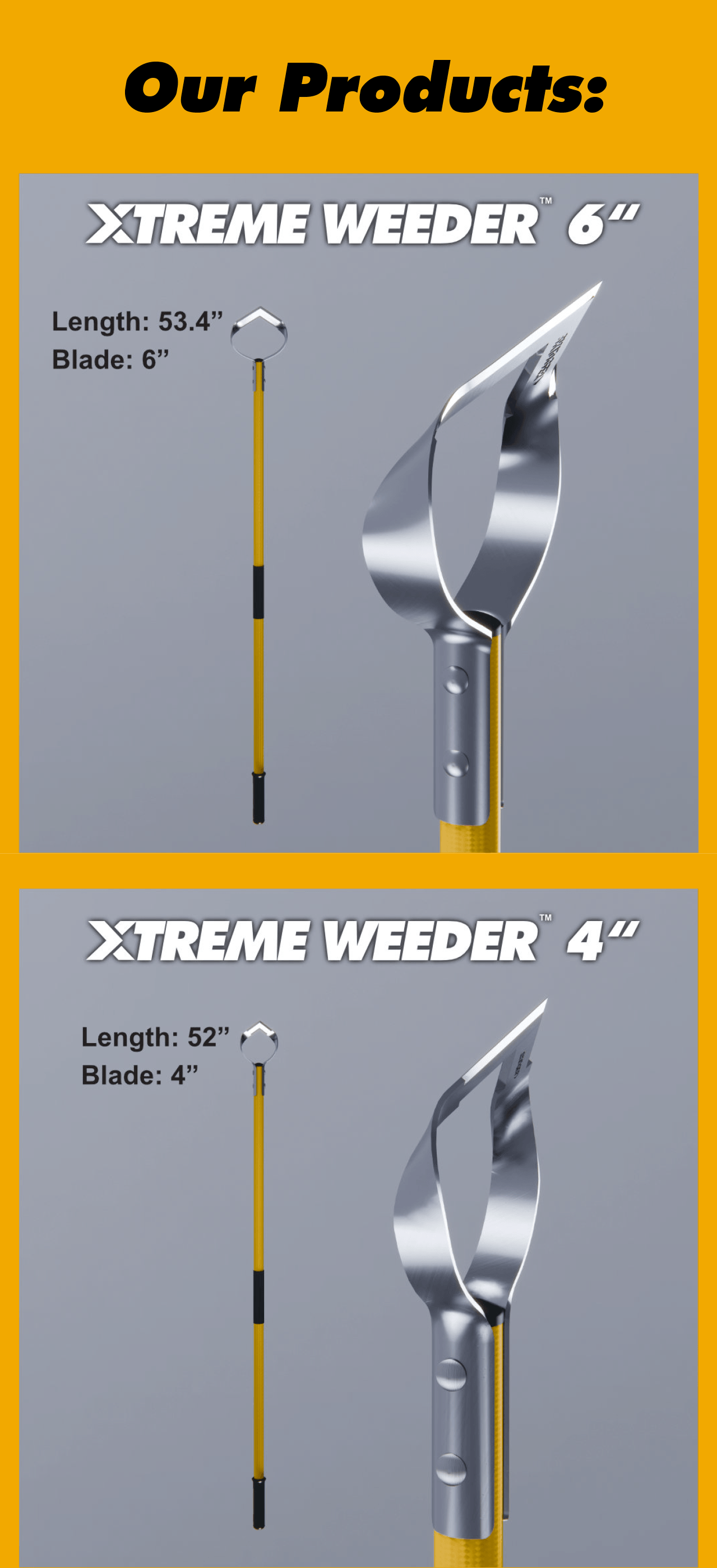 Our products